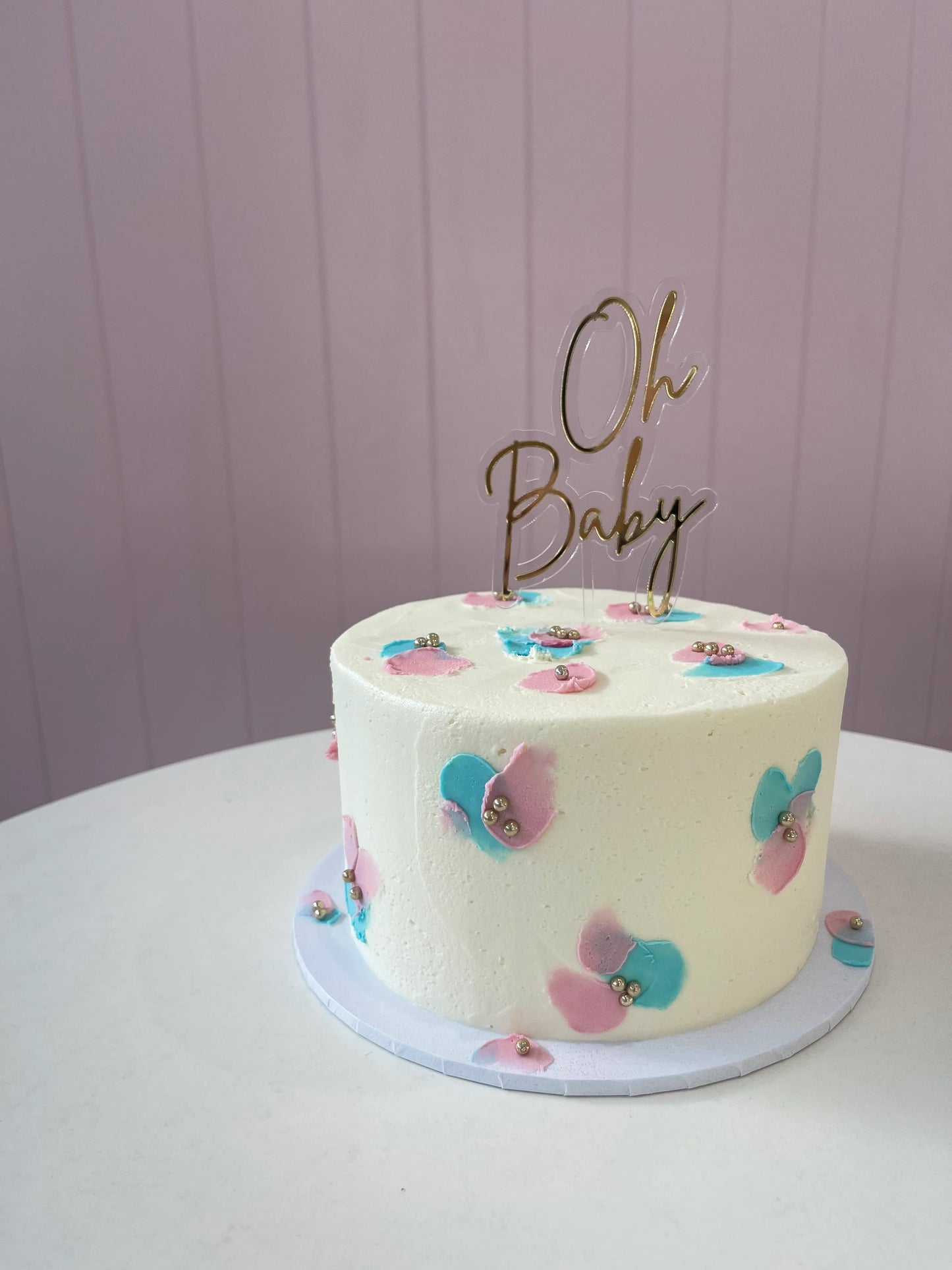 Dog Gender Reveal Cake